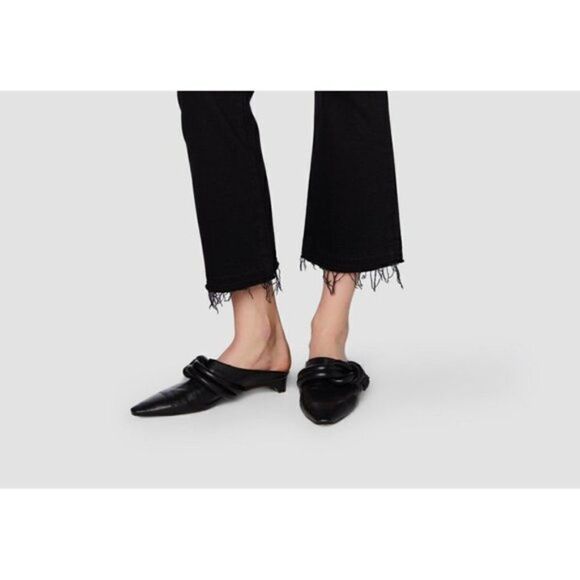 DEREK Lam | 10 Crosby Gia Crop Flare Black - Picture 3 of 8